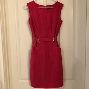 Belted Sheath Dress